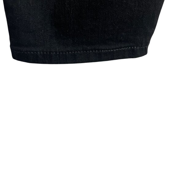 Levi Strauss Signature High-Rise Skinny Jeans Size 20M Black Denim Stretch Cotto - Picture 7 of 8